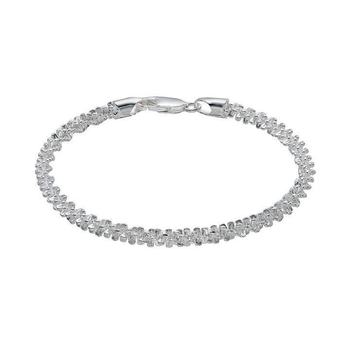 Pure 100 Rope Chain Bracelet, Women's, Silver