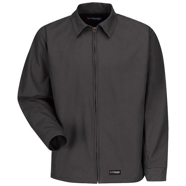 Men's Wrangler Workwear Work Jacket, Size: Large, Grey