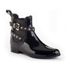 Henry Ferrera Clarity Women's Water-resistant Studded Rain Boots, Size: 8, Black