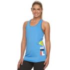 Women's Fila Sport&reg; Mesh Back Racerback Tank Top, Size: Xl, Blue (navy)