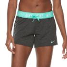 Women's Nike Dry Training Shorts, Size: Medium, Grey (charcoal)