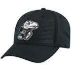 Adult Top Of The World Kansas Jayhawks Dazed Performance Cap, Men's, Black