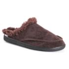 Men's Muk Luks Faux Fur Lined Clog Slippers, Size: Small, Brown