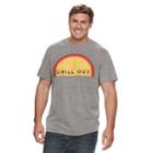 Big & Tall Sonoma Goods For Life&trade; Chill Out Graphic Tee, Men's, Size: 3xb, Grey