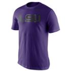 Men's Nike Lsu Tigers Champ Drive Tee, Size: Large, Purple
