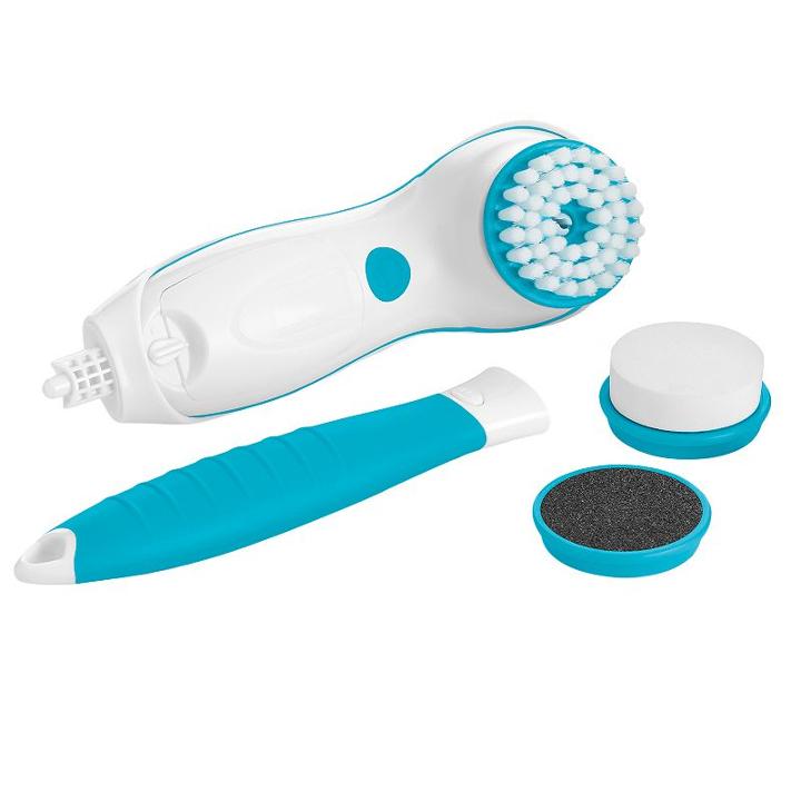 Conair True Glow Battery-operated Pedicure Kit, Blue