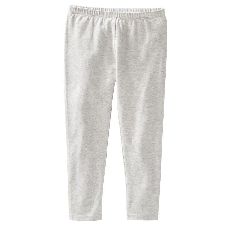 Girls 4-8 Oshkosh B'gosh&reg; Solid Leggings, Girl's, Size: 8, Light Grey