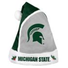 Adult Michigan State Spartans Santa Hat, Green