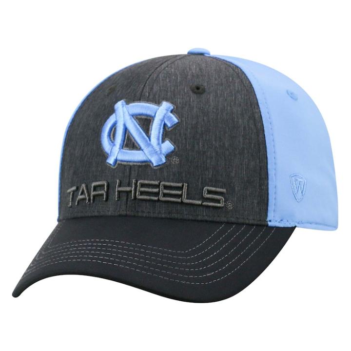 Adult Top Of The World North Carolina Tar Heels Reach Cap, Men's, Med Grey