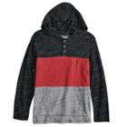 Boys 8-20 & Husky Urban Pipeline&reg; Colorblock Hooded Tee, Size: Xl, Med Red