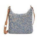 Sonoma Goods For Life&trade; Straw Basketweave Crossbody Bag, Women's, Beig/green (beig/khaki)