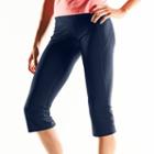 Women's Tek Gear&reg; Core Essentials Shapewear Yoga Capris, Size: Small, Blue