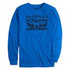 Boys 8-20 Levi's Logo Tee, Size: Medium, Light Blue