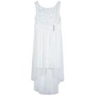Girls 7-16 Iz Amy Byer Sequin Lace High-low Sheath Dress, Size: 7, White Oth