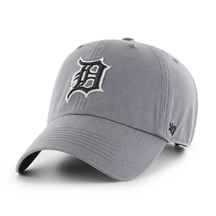 Adult '47 Brand Detroit Tigers Borderland Clean Up Adjustable Cap, Blue (navy)