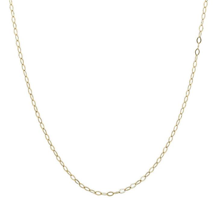 Everlasting Gold 14k Gold Cable Chain Necklace - 18-in, Women's, Size: 18, Yellow