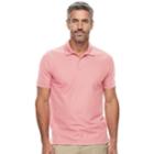 Men's Croft & Barrow&reg; Tailored-fit Polo, Size: Xl, Brt Pink