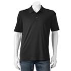 Men's Croft & Barrow&reg; Classic-fit Space-dyed Performance Polo, Size: Xxl, Black