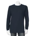 Big & Tall Hanes Ultimate X-temp Waffle-weave Thermal Tee, Men's, Size: 3xl, Dark Blue