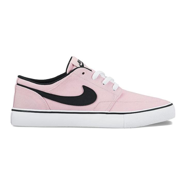 Nike Sb Portmore Ii Grade School Skate Shoes, Kids Unisex, Size: 7, Red