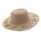 Women's Sonoma Goods For Life&trade; Open Work Brim Floppy Hat, Dark Beige