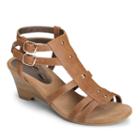 A2 By Aerosoles Mayor Women's Wedge Sandals, Size: Medium (5), Pink Ovrfl