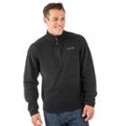 Men's Avalanche Fairmont Fleece Quarter-zip Pullover, Size: Large, Black