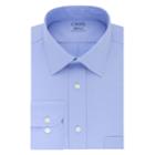 Men's Chaps Cool Max Regular-fit Dress Shirt, Size: 17.5 36/37, Light Blue