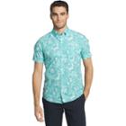 Men's Izod Seaport Classic-fit Performance Button-down Shirt, Size: Xl, Lt Green