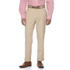 Men's Wd. Ny Slim-fit Tan Suit Pants, Size: 32x32, Brown