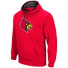 Men's Campus Heritage Louisville Cardinals Logo Hoodie, Size: Large, Med Red