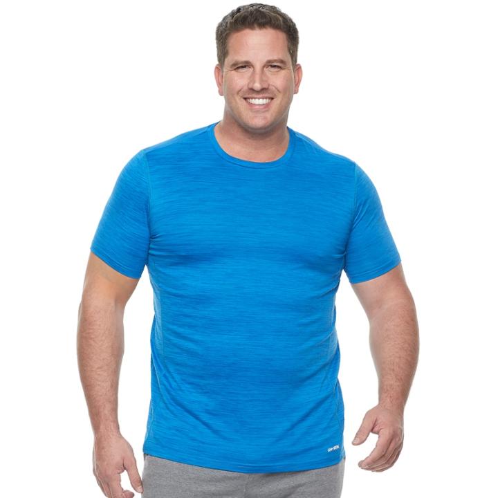 Big & Tall Tek Gear&reg; Core Performance Tee, Men's, Size: 3xl Tall, Blue (navy)