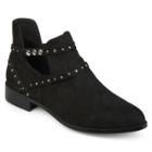 Journee Collection Ozzi Women's Ankle Boots, Size: Medium (12), Black
