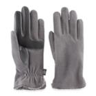 Women's Isotoner Smartdri Stretchy Fleece Gloves, Dark Grey