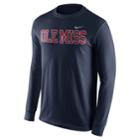 Men's Nike Ole Miss Rebels Wordmark Tee, Size: Large, Beige Over