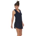 Women's Apt. 9&reg; Shadow Stripe Terry Cover-up, Size: Xl, Blue (navy)