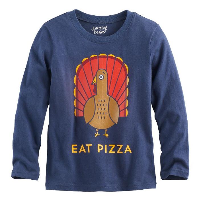 Boys 4-10 Jumping Beans&reg; Thanksgiving Softest Graphic Tee, Size: 6, Blue