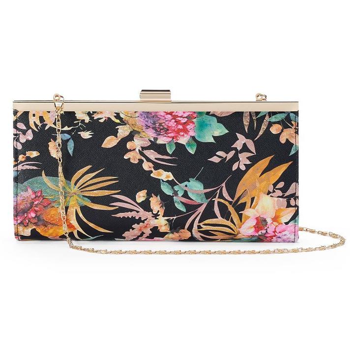 Gunne Sax Laura Floral Framed Clutch, Women's, Multicolor