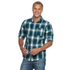 Men's Urban Pipeline&reg; Workwear Button-down Shirt, Size: Small, Dark Blue