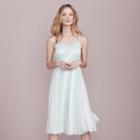 Lc Lauren Conrad Dress Up Shop Collection Pieced Slip Dress - Women's, Size: 0, Brt Green