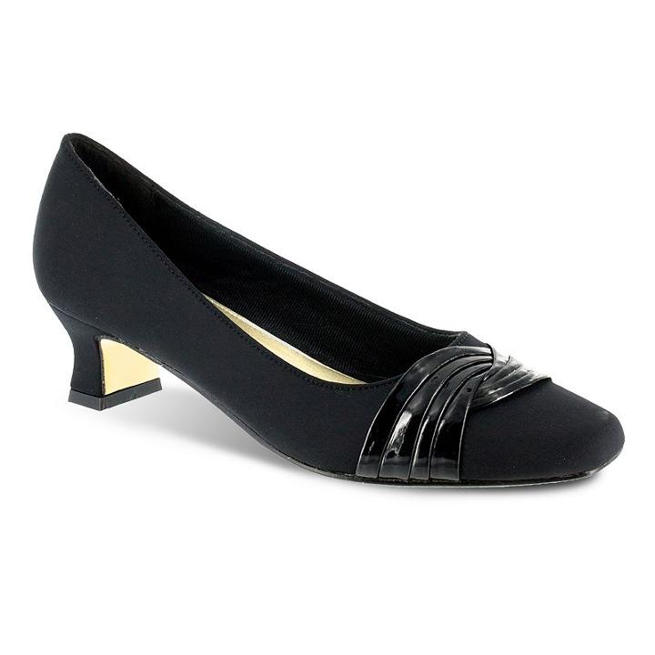 Easy Street Tidal Women's Dress Heels, Size: Medium (7), Black
