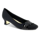 Easy Street Tidal Women's Dress Heels, Size: Medium (7), Black