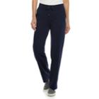Women's Croft & Barrow&reg; Drawstring Lounge Pants, Size: Xl, Dark Blue
