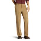 Men's Lee Total Freedom Straight-fit Comfort Stretch Pants, Size: 40x34, Dark Beige