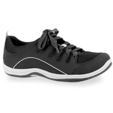 Easy Street Ellen Women's Sneakers, Size: 11 Wide, Black