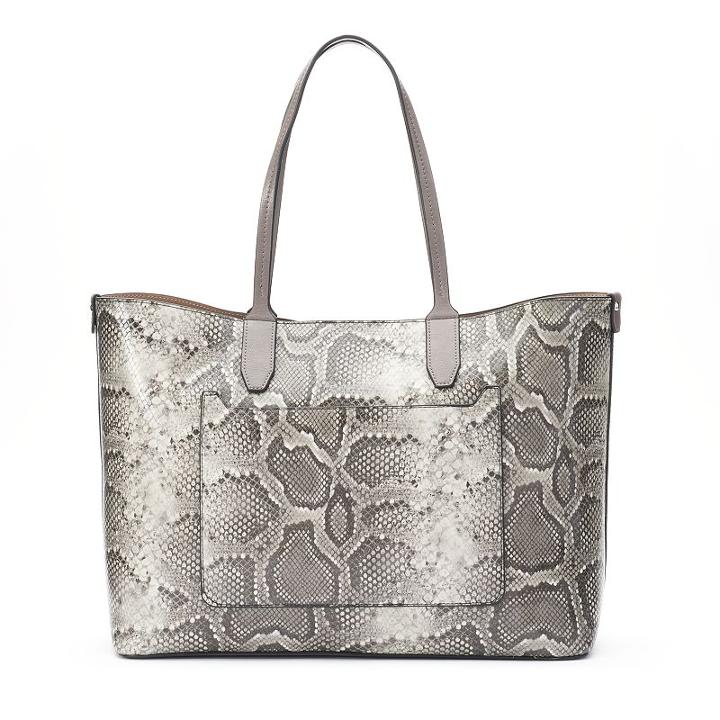 Mondani Loren Large Tote, Women's, Silver