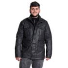Men's Excelled Coated Jacket, Size: Xxl, Black