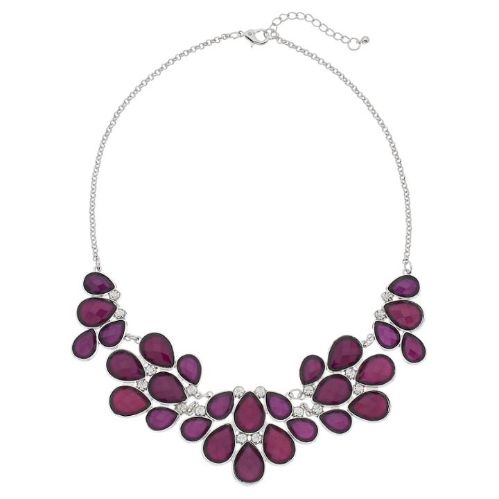 Purple Stone Necklace, Women's