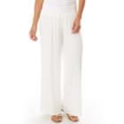 Women's Apt. 9&reg; Wide-leg Soft Pants, Size: Small, White
