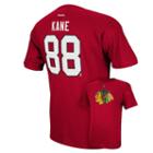 Men's Reebok Chicago Blackhawks Patrick Kane Player Tee, Size: Xxl, Red